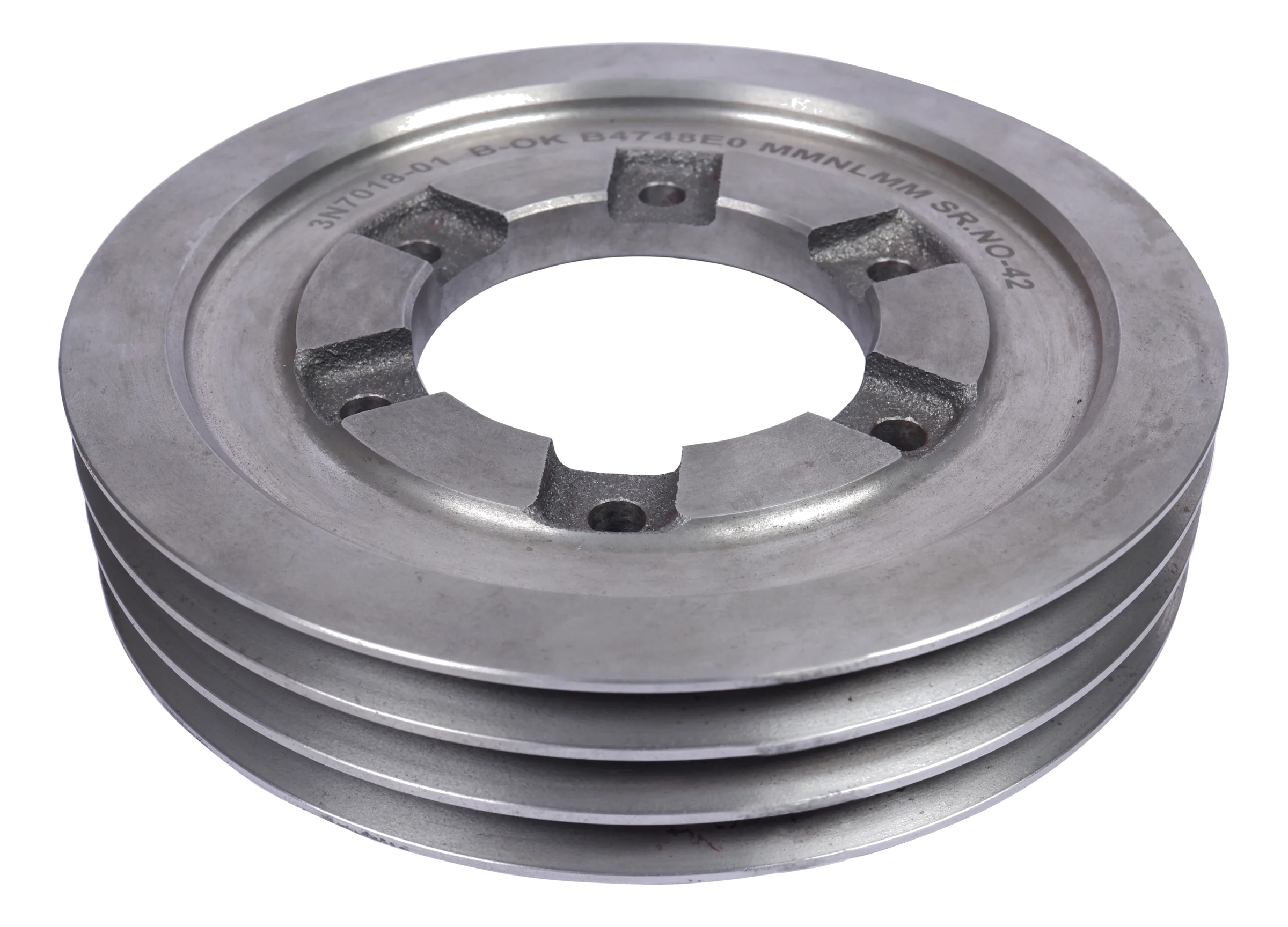 Triple-Groove Pulley