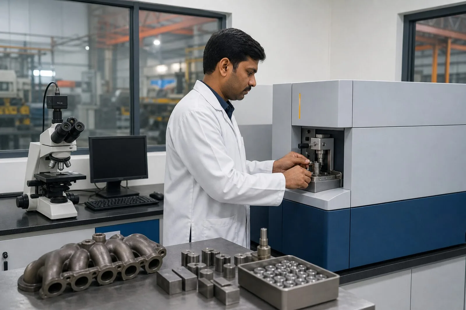 Spectrometer and metallurgy lab, Kolhapur