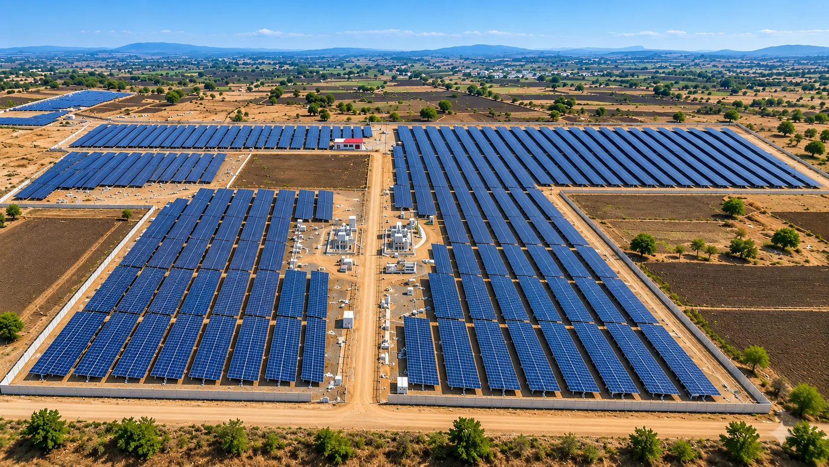 Yash Group solar plant — 7.5 MW DC at Dharashiv